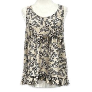 Lily Stanhope Butterfly 🦋 Print Tank Top